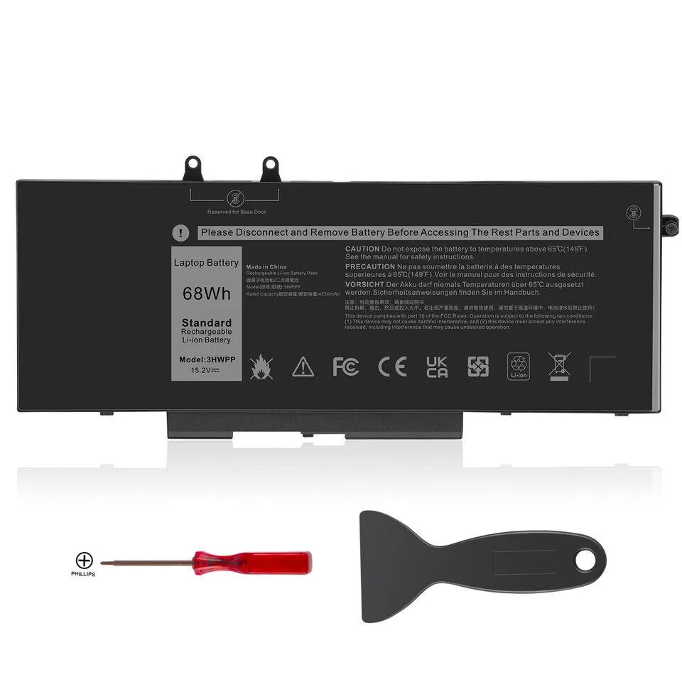 DELL DELL 15.2V 68Wh 4-Cell Lithium-Ion Laptop Battery — product photo