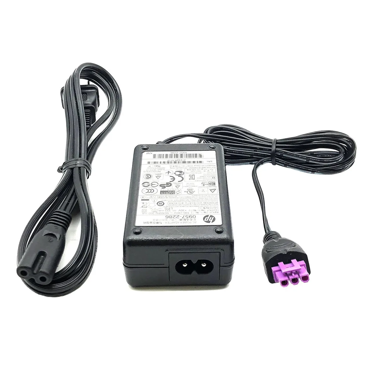 HP HP 0957-2290 10 W 30 V 333 mA power adapter — product photo
