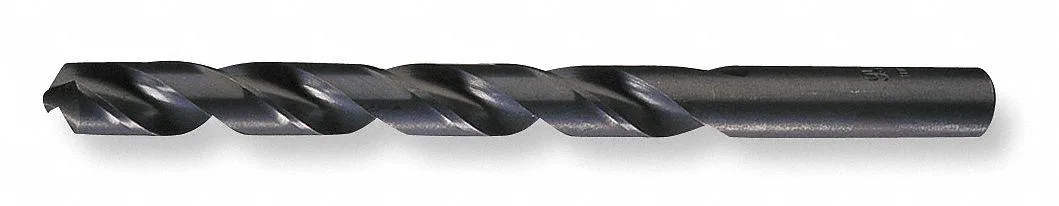 Silver 17 mm jobber drill bit, 118 degree point, black oxide finish