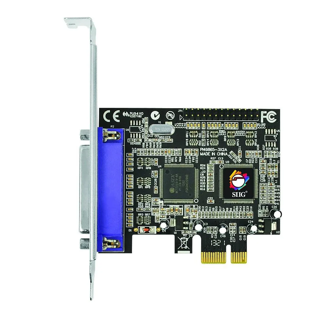 SIIG, Inc SIIG, Inc JJ-E02211-S1 dual parallel PCIe x1 expansion card — product photo