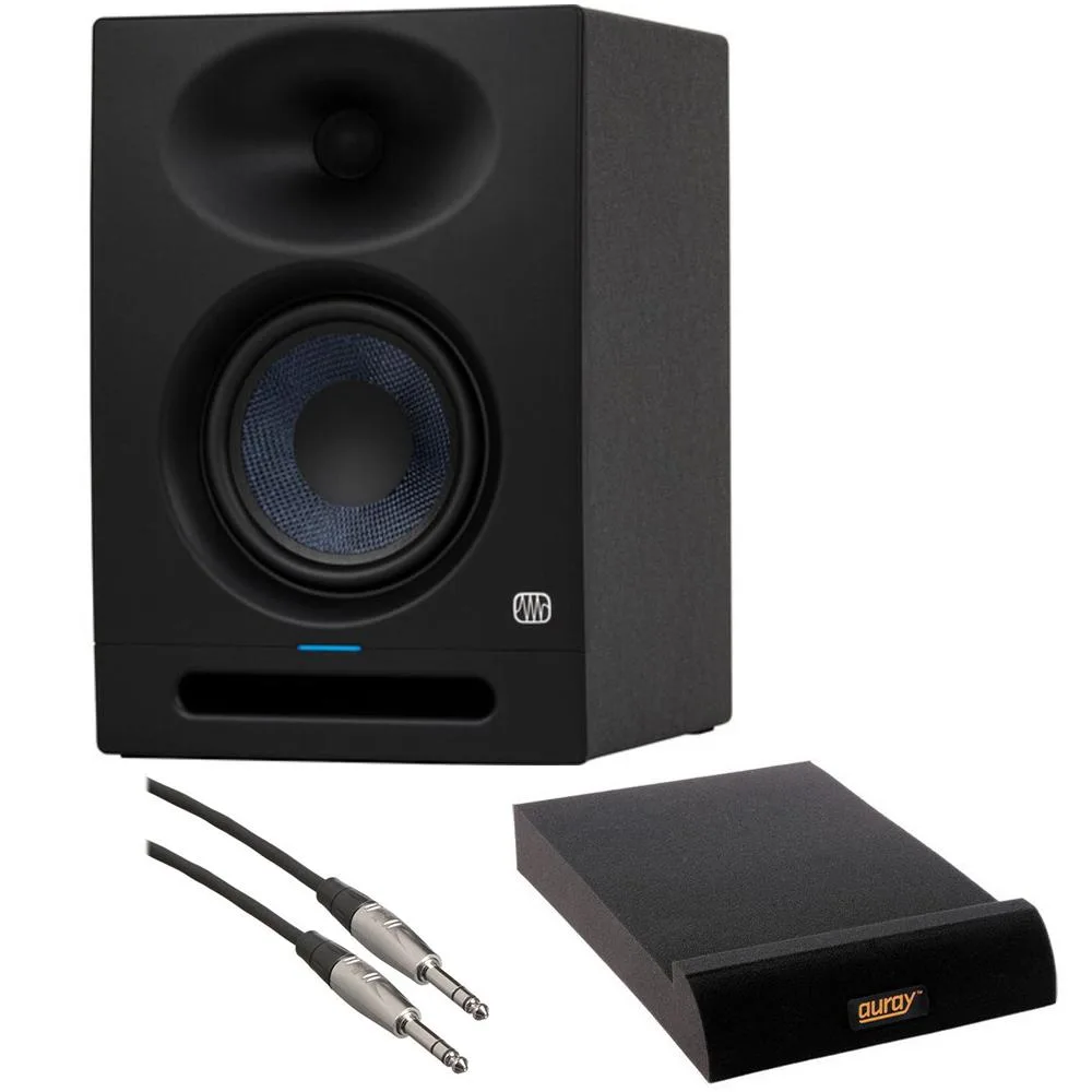 Presonus Presonus Eris Studio 5 5.25-inch studio monitor with Auray IP-M pad and TRS cable — product photo