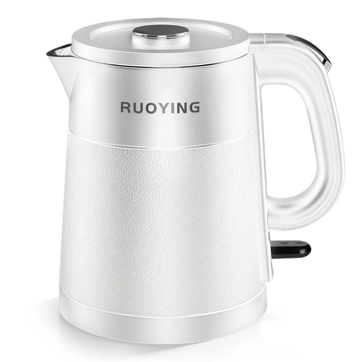  RUOYING 0.8L Travel Electric Kettle White 1000W — product photo
