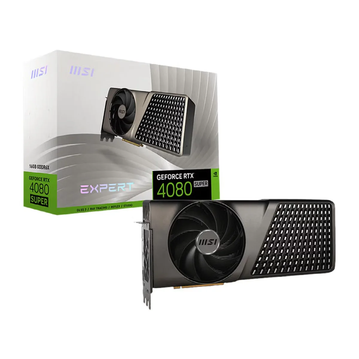 MSI MSI EXPERT GeForce RTX 4080 SUPER 16GB graphics card — product photo