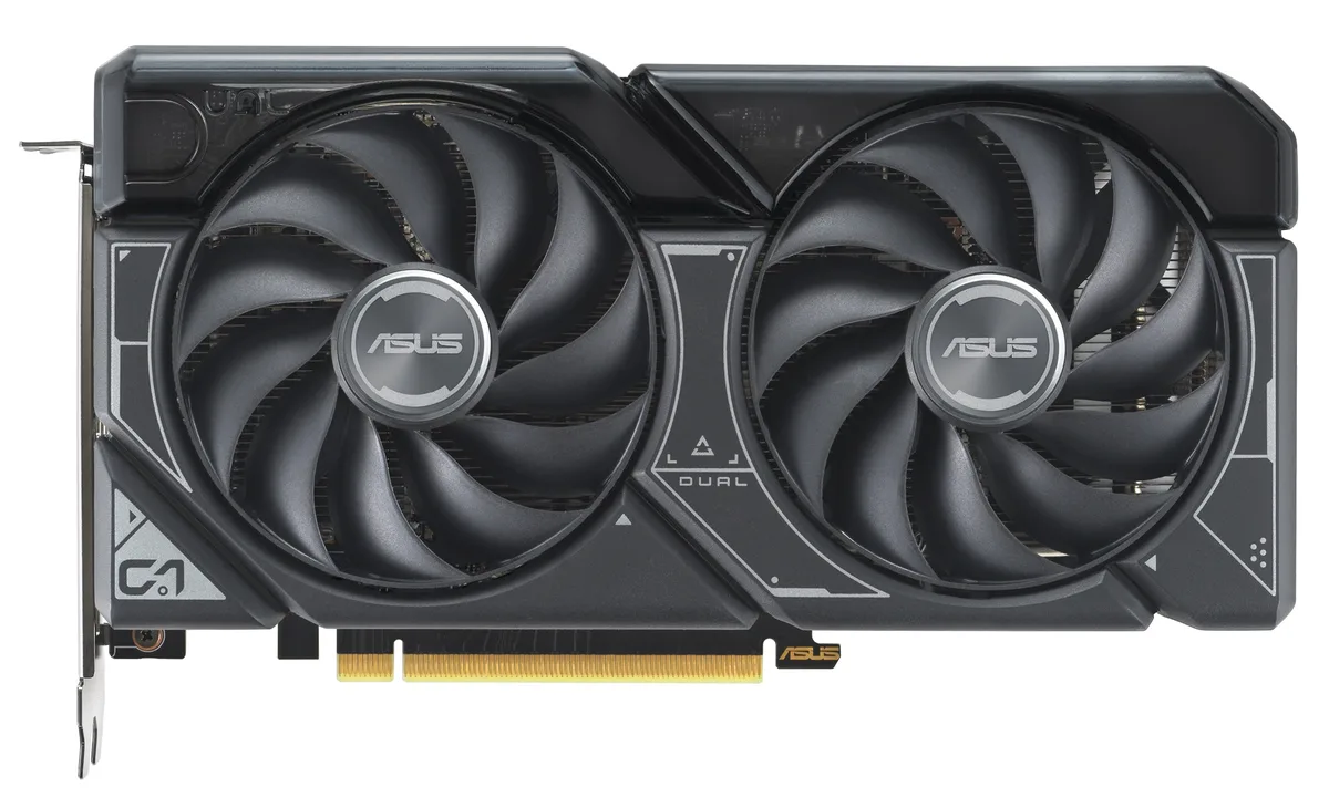 ASUS ASUS DUAL-RTX4060TI-O16G GeForce RTX 4060 Ti 16GB graphics card — product photo