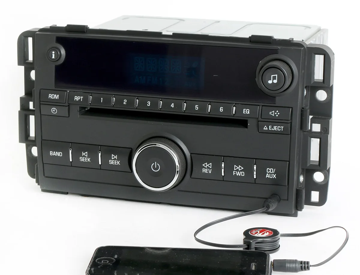 1 Factory Radio 1 Factory Radio 25965059 U1C receiver for 2009 Chevrolet Impala AM FM CD AUX — product photo