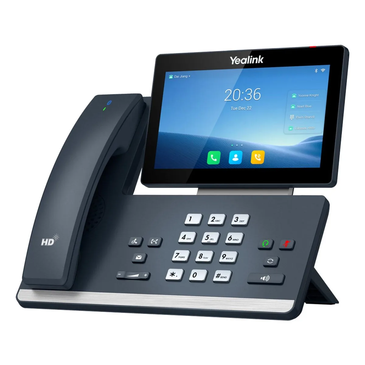 Yealink Network Technology Co., Ltd Yealink Network Technology Co., Ltd T58WWITHCAMERA phone — product photo