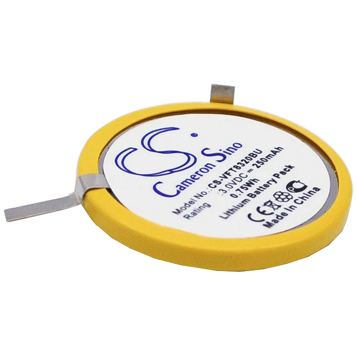 Cameron &amp; Co Cameron &amp; Co DS-CS-VFT8320BU CMOS Battery 3.0V 250mAh Green — product photo