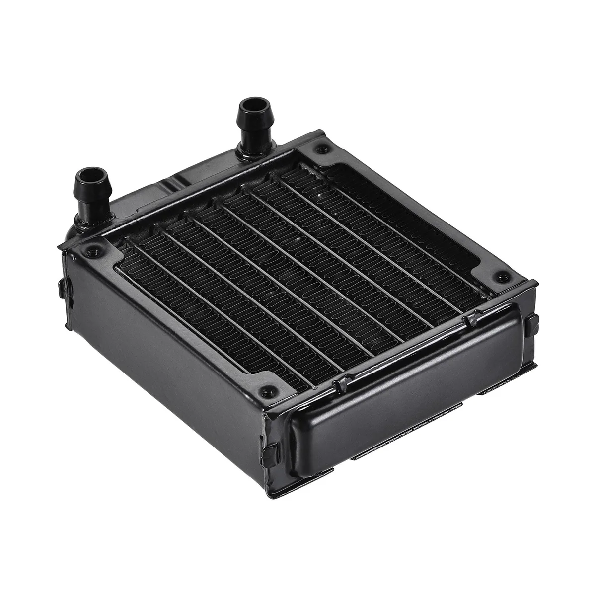 Unique-Bargains Unique-Bargains Water Cooling Radiator 80mm x 100mm x 26mm 8 Aluminum Tubes — product photo