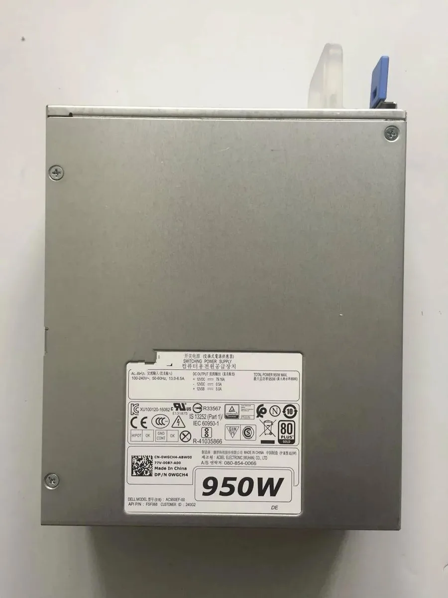 Supersuperuncle Supersuperuncle 950W Server Power Supply for Dell T5820 T7820 AC950EF-00 WGCH4 CXV28 — product photo