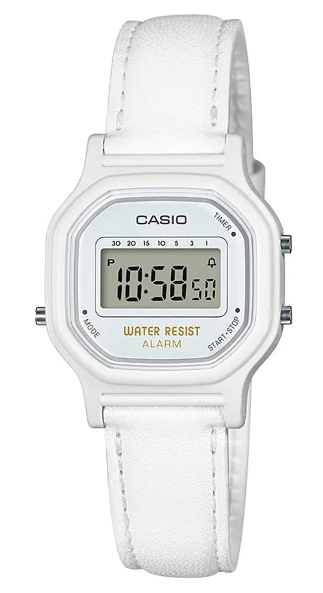 CASIO CASIO LA11WL-7A White Digital Watch — product photo