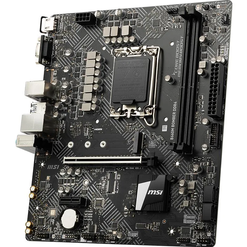 MSI MSI B660M BOMMER DDR4 Micro ATX Intel Motherboard — product photo