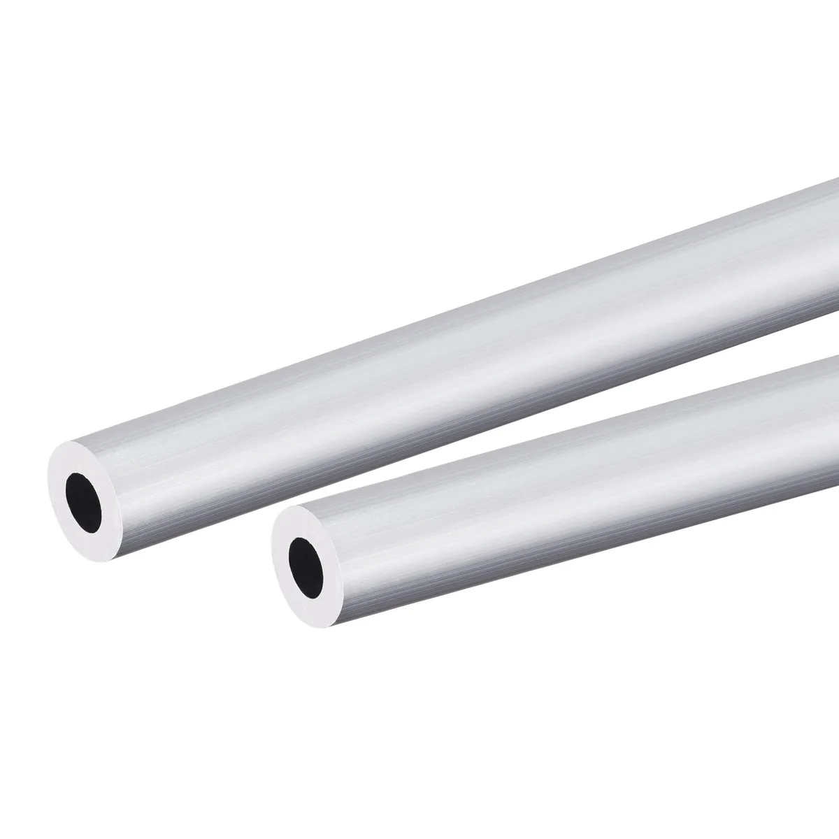 Unique-Bargains Unique-Bargains 6063 Aluminum Round Tube 10mm OD 5mm ID 250mm 2 Pcs — product photo