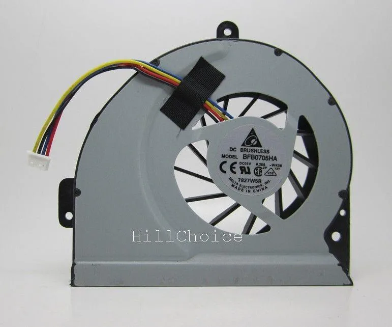 tuanyuan tuanyuan CPU Cooling Fan for Asus A43 K53S A53S K53SJ K43 X43 BFB0705HA WK08 laptop cooling pad — product photo