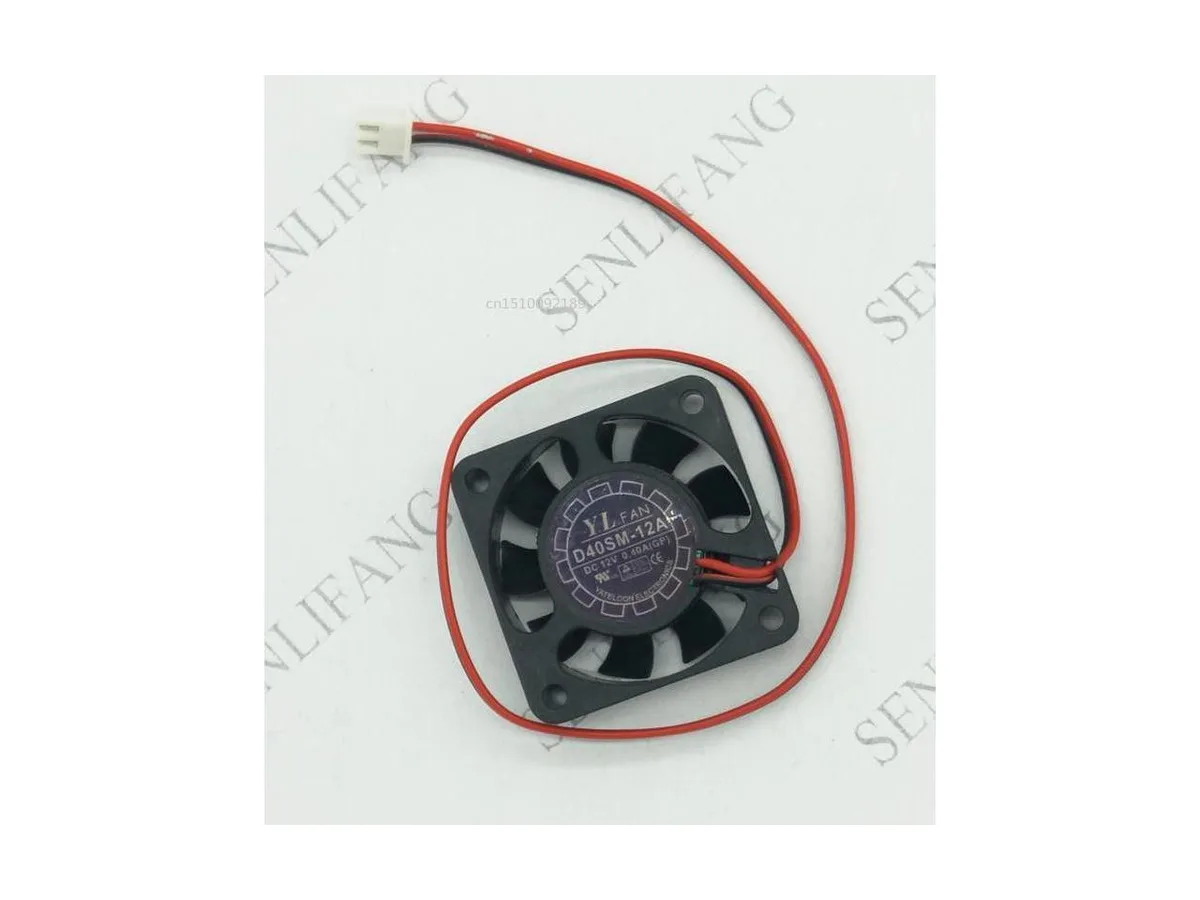 Fans Fans D40SM-12A 40x40x10mm 12V .08A 2-wire case fan — product photo