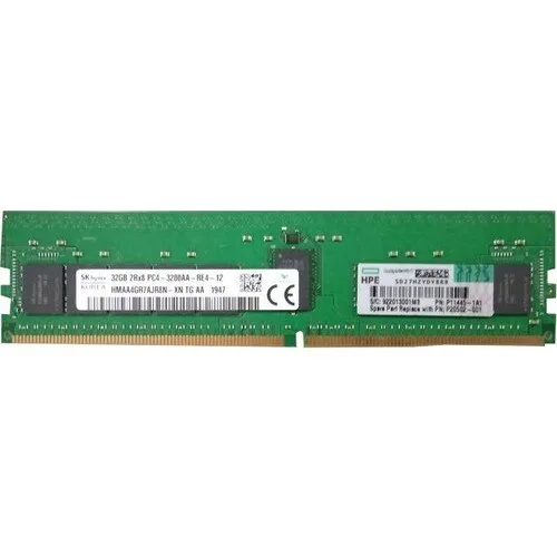HPE HPE P20502-001 32GB DDR4 3200MHz CL22 ECC Registered 288-pin server RAM — product photo