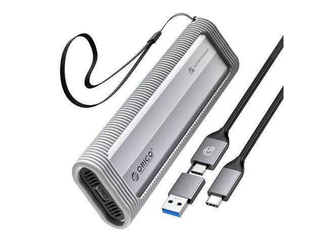 LORDWORLD LORDWORLD USB 3.2 Gen 2 NVMe Enclosure Tool-Free Aluminum 2230-2280 gender changer — product photo