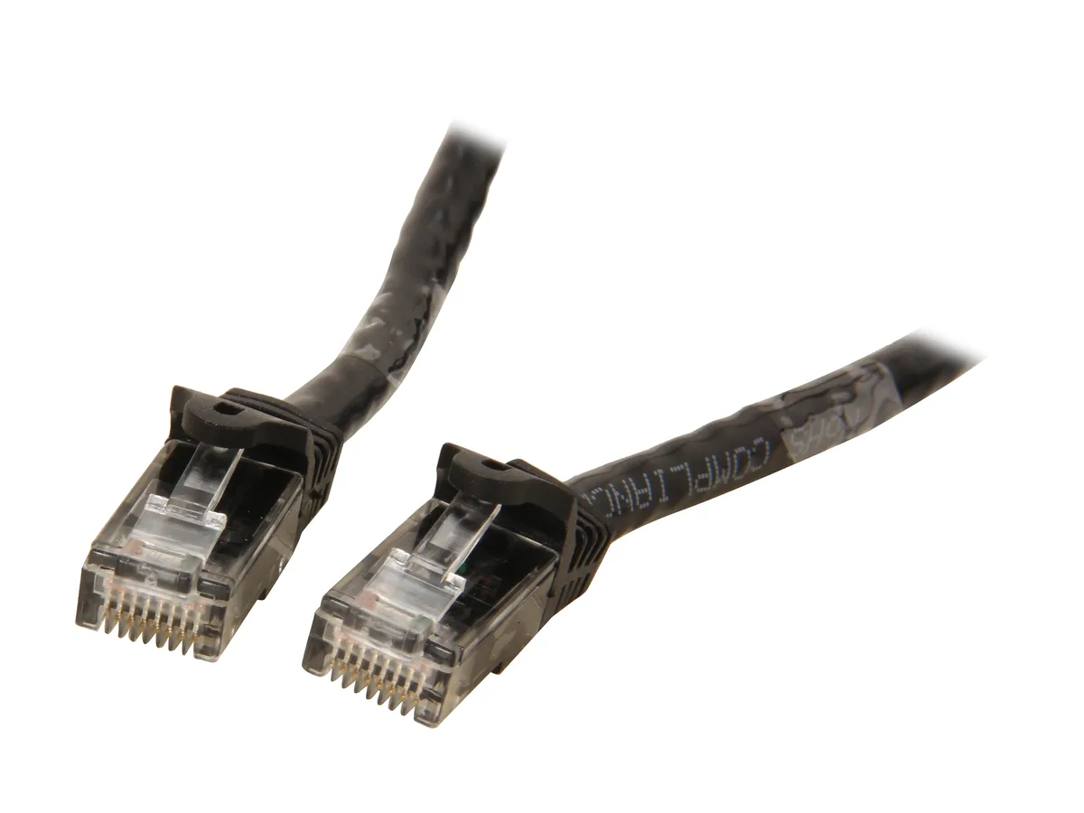 STARTECH STARTECH N6PATCH15BK 15 ft Cat6 network ethernet cable — product photo