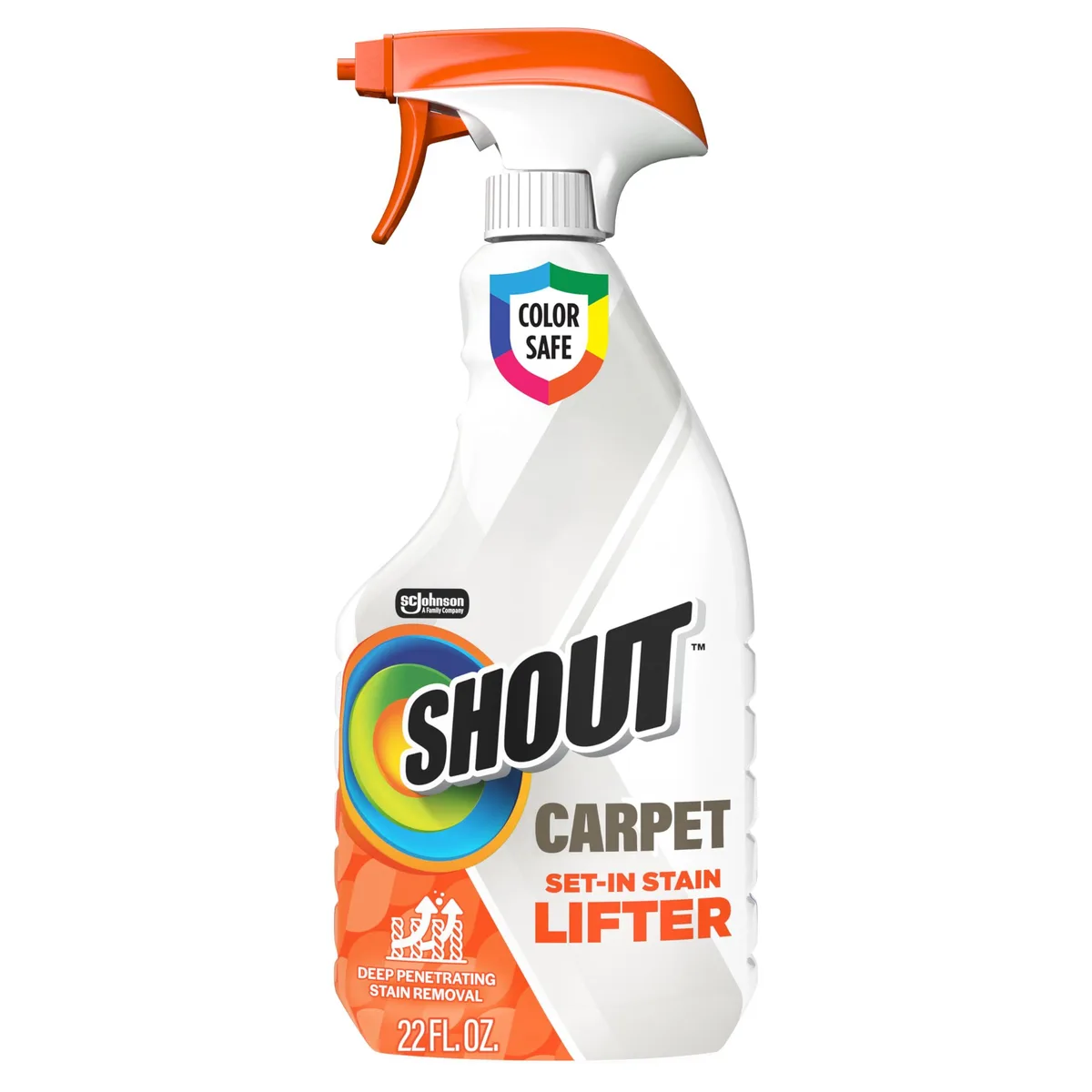 SHOUT 22 oz trigger spray bottle for carpet stains