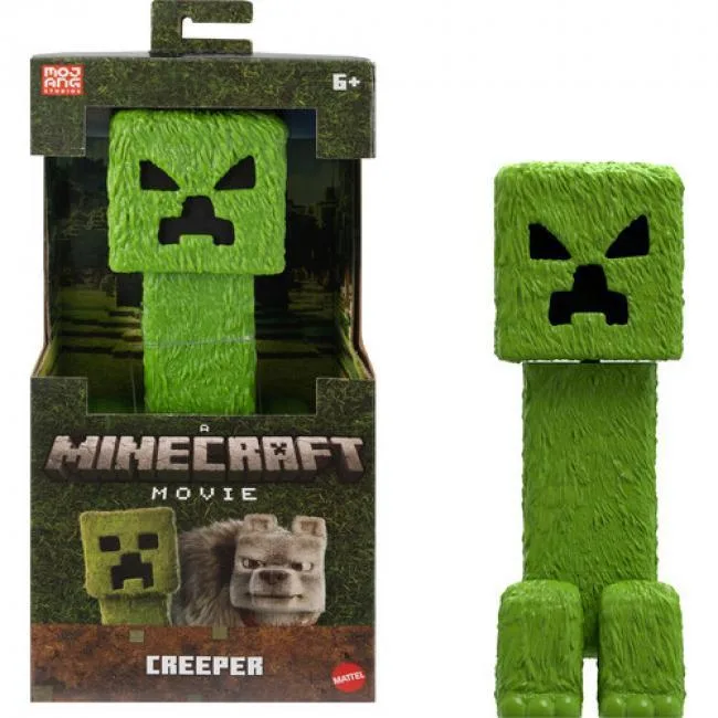 Mattel Mattel JFR66 Minecraft Movie Creeper 12-inch action figure — product photo
