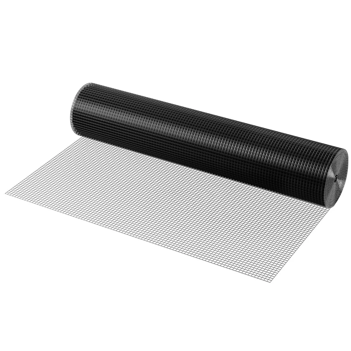 VEVOR VEVOR SS1912124850 Hardware Cloth 48in x 50ft 19 Gauge .5in Mesh Black Vinyl — product photo