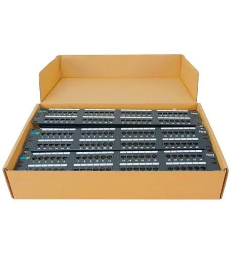 ICC ICC 48-port Cat5e patch panel 2RMS 6-pack — product photo