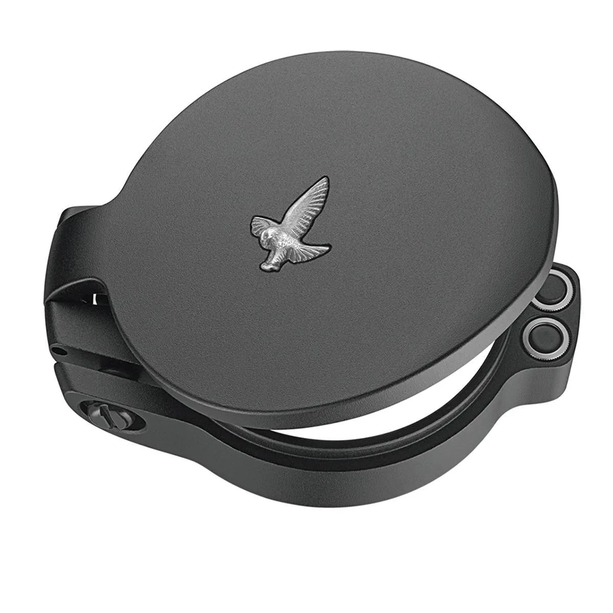 Aluminum scope lens cover for Z8i+ scope, rotates 360 degrees, magnetic catch