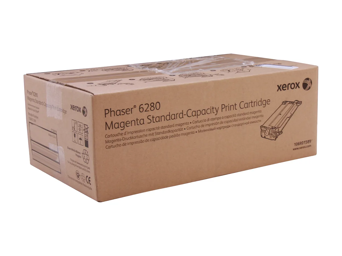 XEROX Xerox 106R01389 Magenta Toner Cartridge 2200 Pages Phaser 6280 — product photo