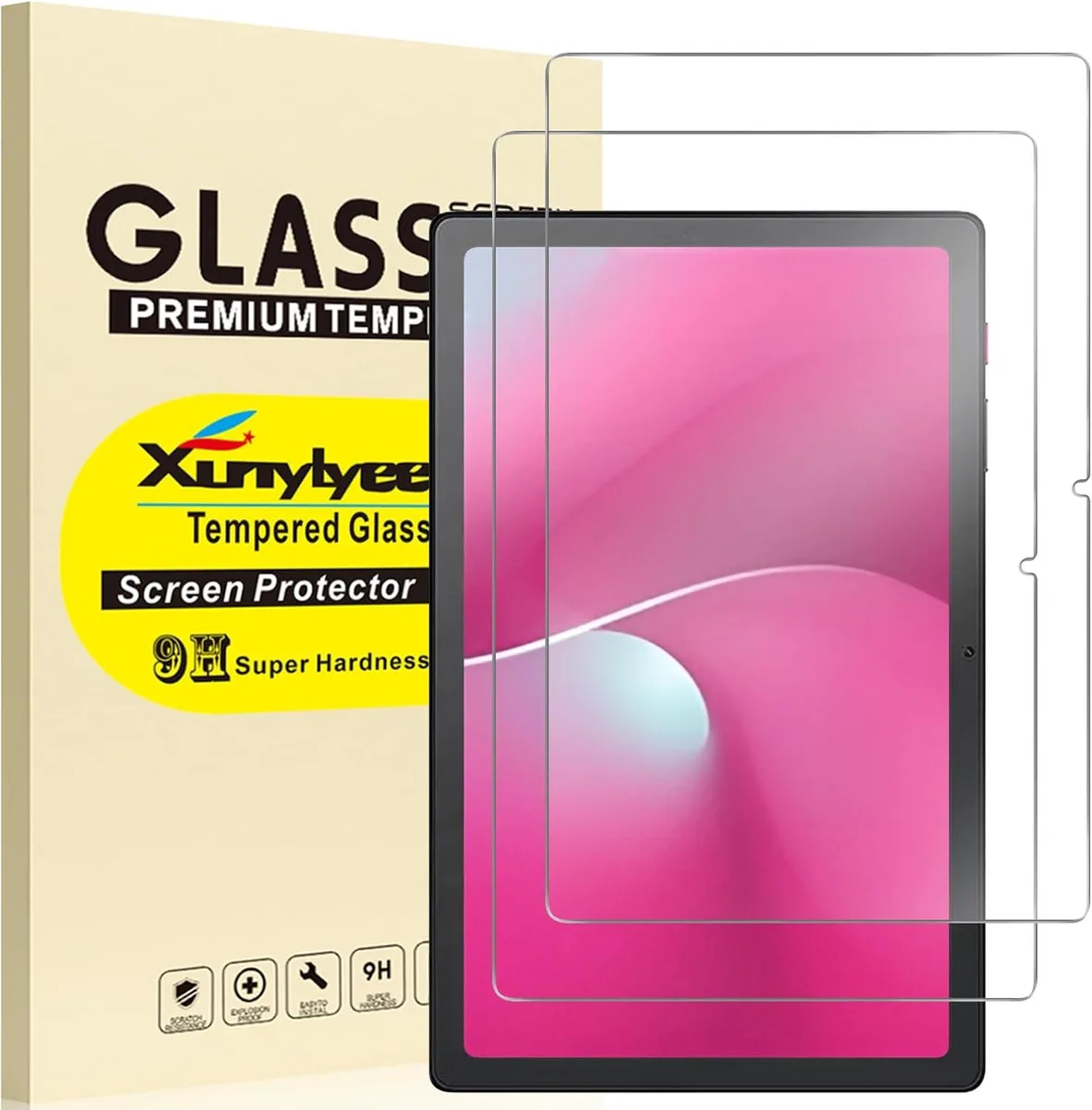 Leelbox Leelbox 2-Pack Screen Protector for T-Mobile Revvl Tab 2 10.1 Inch 2025 — product photo