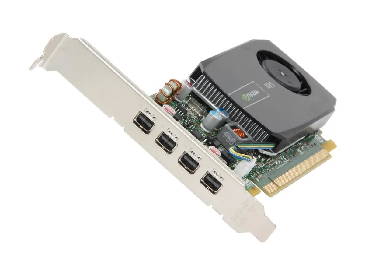 PNY Technologies, Inc. PNY Technologies, Inc. Quadro NVS 510 2 GB GDDR3 Low-profile workstation graphics card — product photo