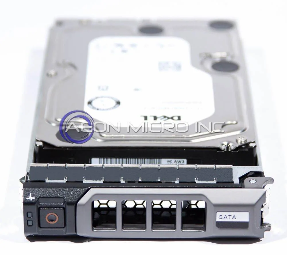 DELL DELL 4TB 7.2K SATA 3.5" 6Gb/s Hard Drive with X968D Tray/Caddie — product photo