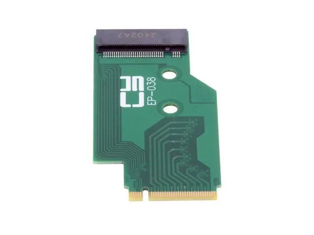 LORDWORLD LORDWORLD NGFF NVME M-Key 22x42mm to 22x80mm Male to Female Extension SSD Adapter — product photo