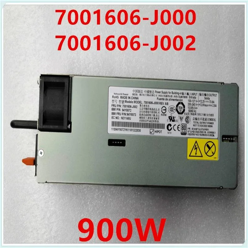 KHACHIMO KHACHIMO 900W Power Supply for X3550M4 X3650M4 X3850 X6 7001606-J000 7001606-J002 94Y8072 94Y8073 94Y8195 — product photo