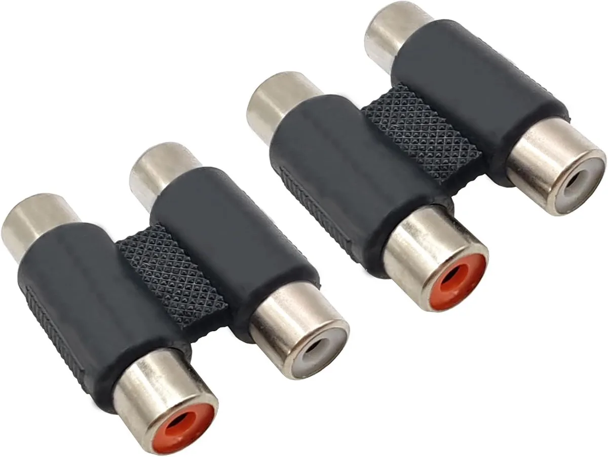 Boxwave Boxwave 2RCA Female-to-Female Coupler Adapter 2pcs — product photo
