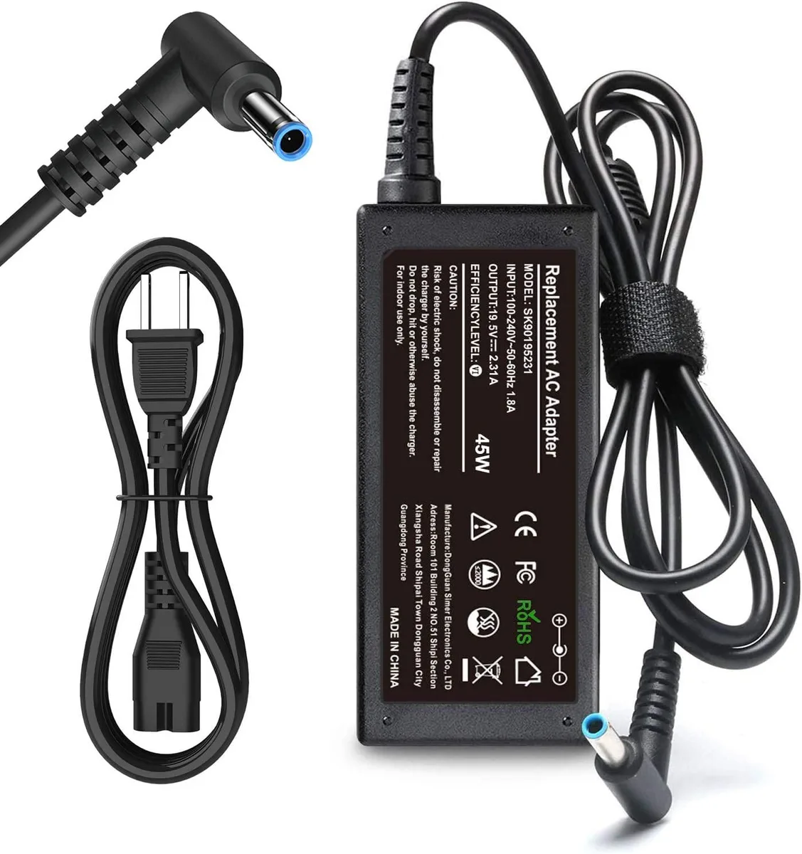 myVolts myVolts 45W 19.5V 2.31A AC Adapter Laptop Charger — product photo