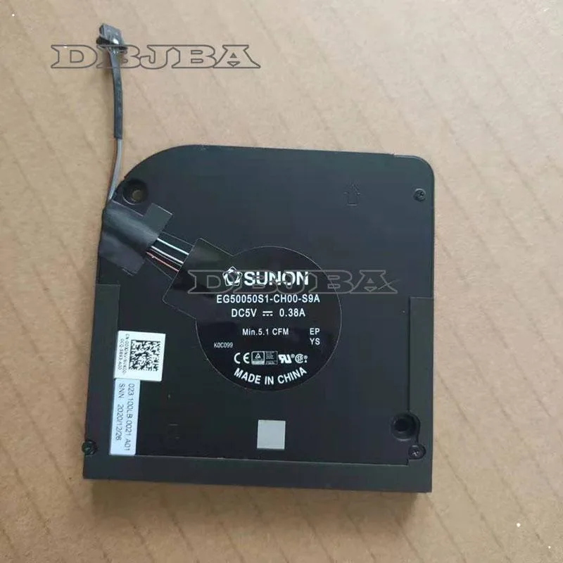 DBTLAP DBTLAP laptop cooling fan EG50050S1-CH00-S9A DC5V 0.38A 4PIN 023.100LB.0021 — product photo