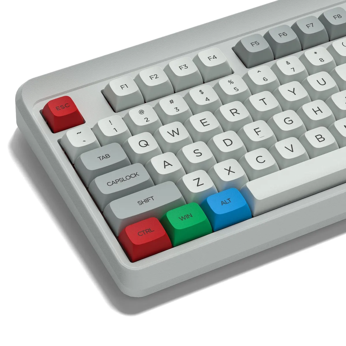 Womier Womier Japanese Style Keycap Set 131 Keys XDA PBT Grey/Blue/Red — product photo