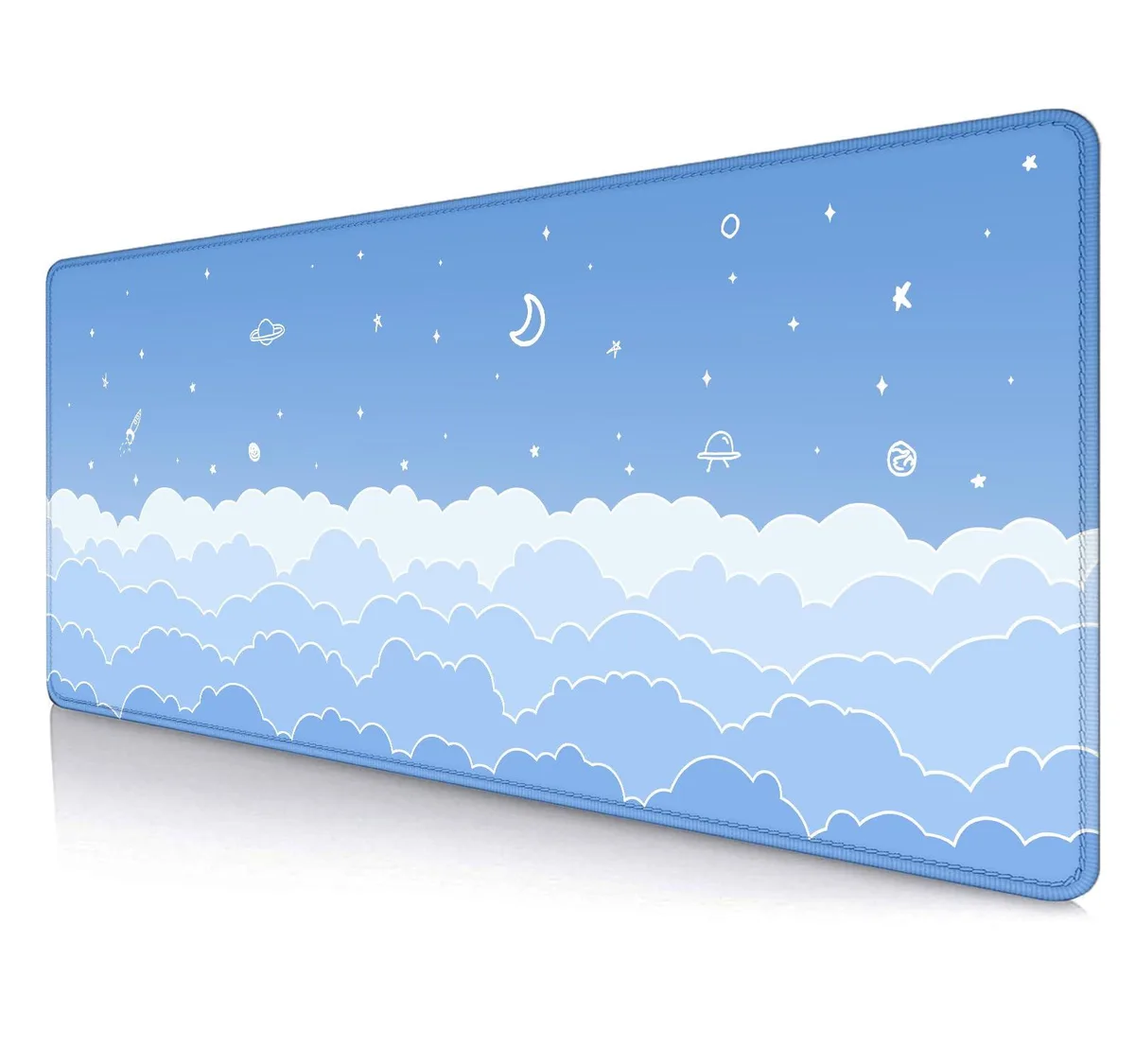 SXCKANG SJXC1-KAN8-K0-L48 Gradient Clouds Desk Mat 31.5 x 11.8 in — product photo