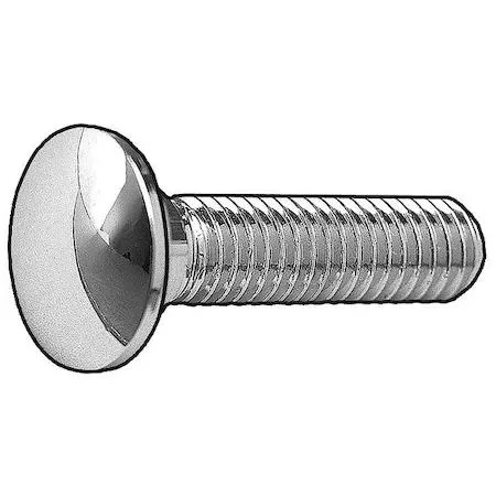 Zoro Select Zoro Select MPB664 Carriage Bolt 7/16-14x1 1/4 Pk5 — product photo