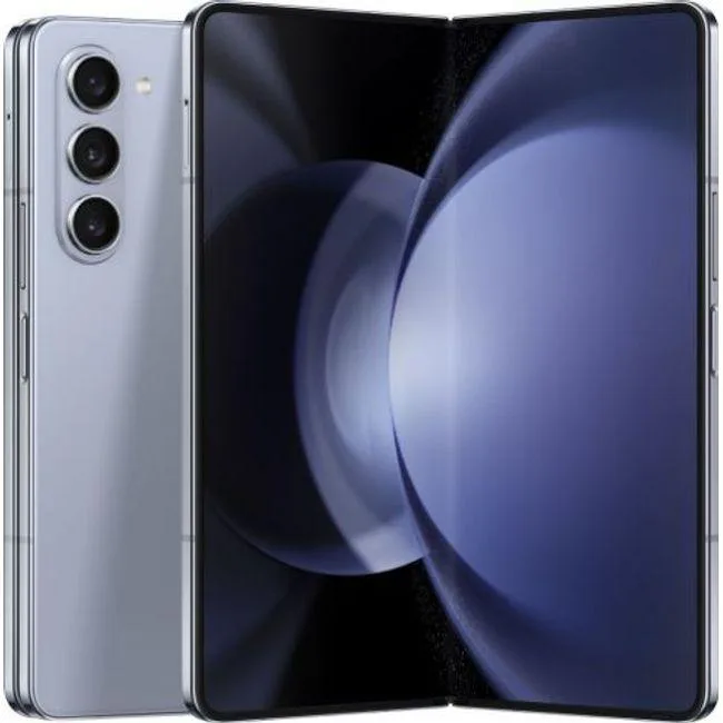 SAMSUNG Samsung Galaxy Z Fold5 256GB Icy Blue cell phones - unlocked — product photo