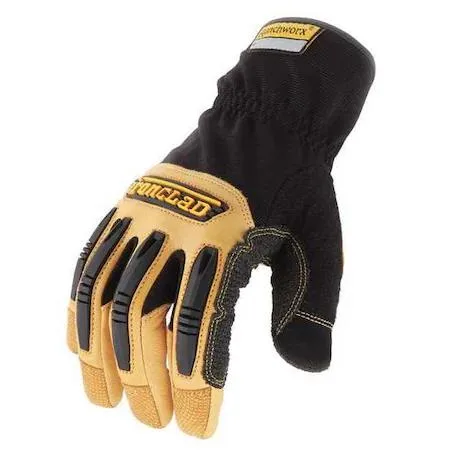 Ironclad Ironclad Ranchworx Mechanics Gloves Goatskin 2XL Black/Tan — product photo