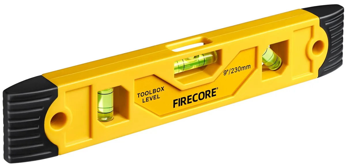 Duratech Torpedo Level Magnetic 9 Inch 3 Vial 45 90 180 Degree — product photo