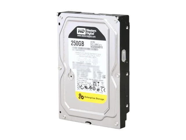 Western Digital Western Digital WD RE4 WD2503ABYX 250GB 7200 RPM 64MB Cache SATA 3.0Gb/s 3.5" internal hard drive — product photo