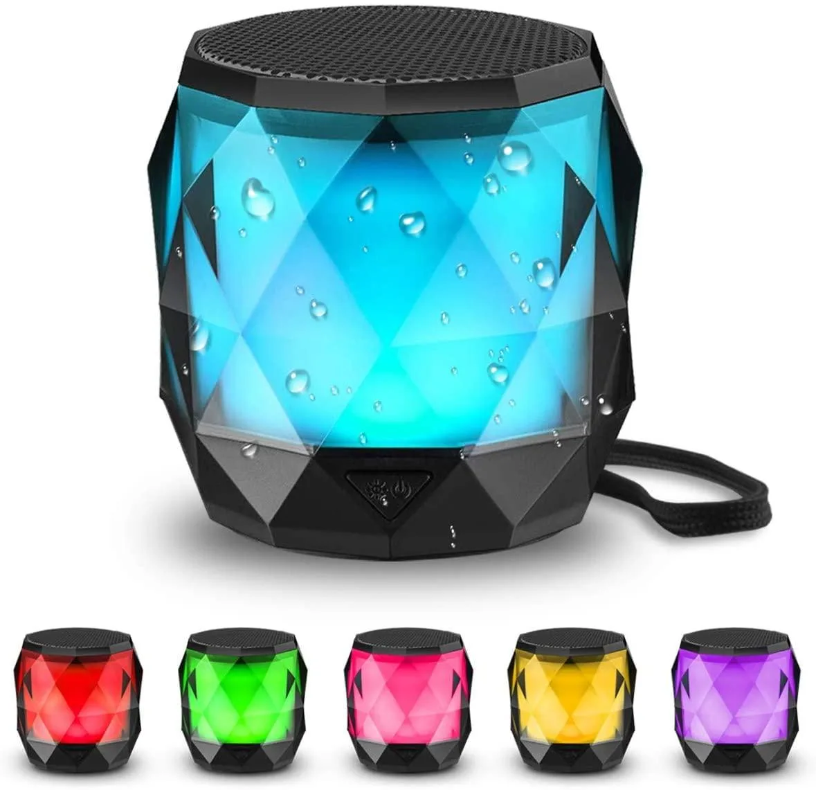 LFS FLS-196 Magnetic 5 W Portable Speaker Multicolor — product photo