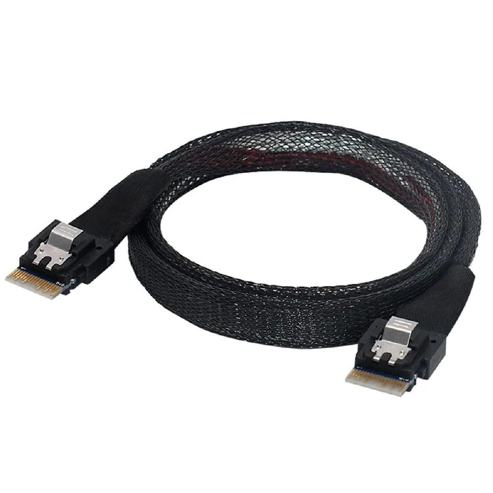 WRIARICH WRIARICH SAS 4.0 SFF-8654 4i 38pin to SFF-8654 Cable 50cm — product photo