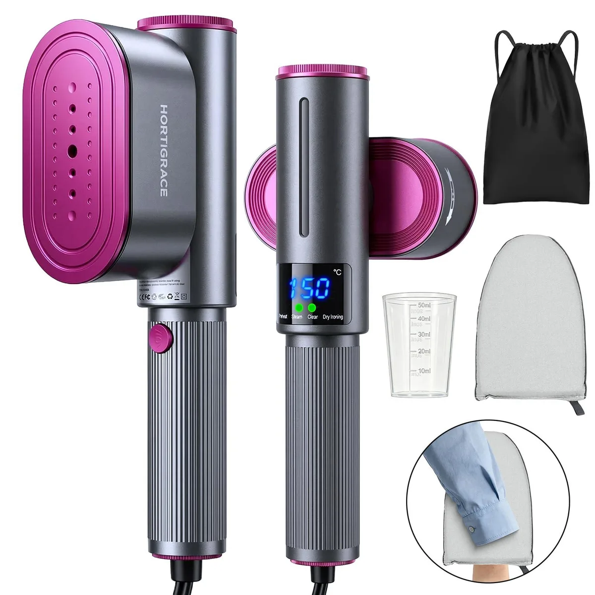  Hamilton Beach YC-7005 2-in-1 Steam Iron &amp; Garment Steamer 800W — product photo