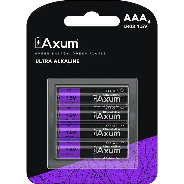 SOIL SOIL LR03 AAA Alkaline Dry Cell Battery 4-Pack 1.5V — product photo