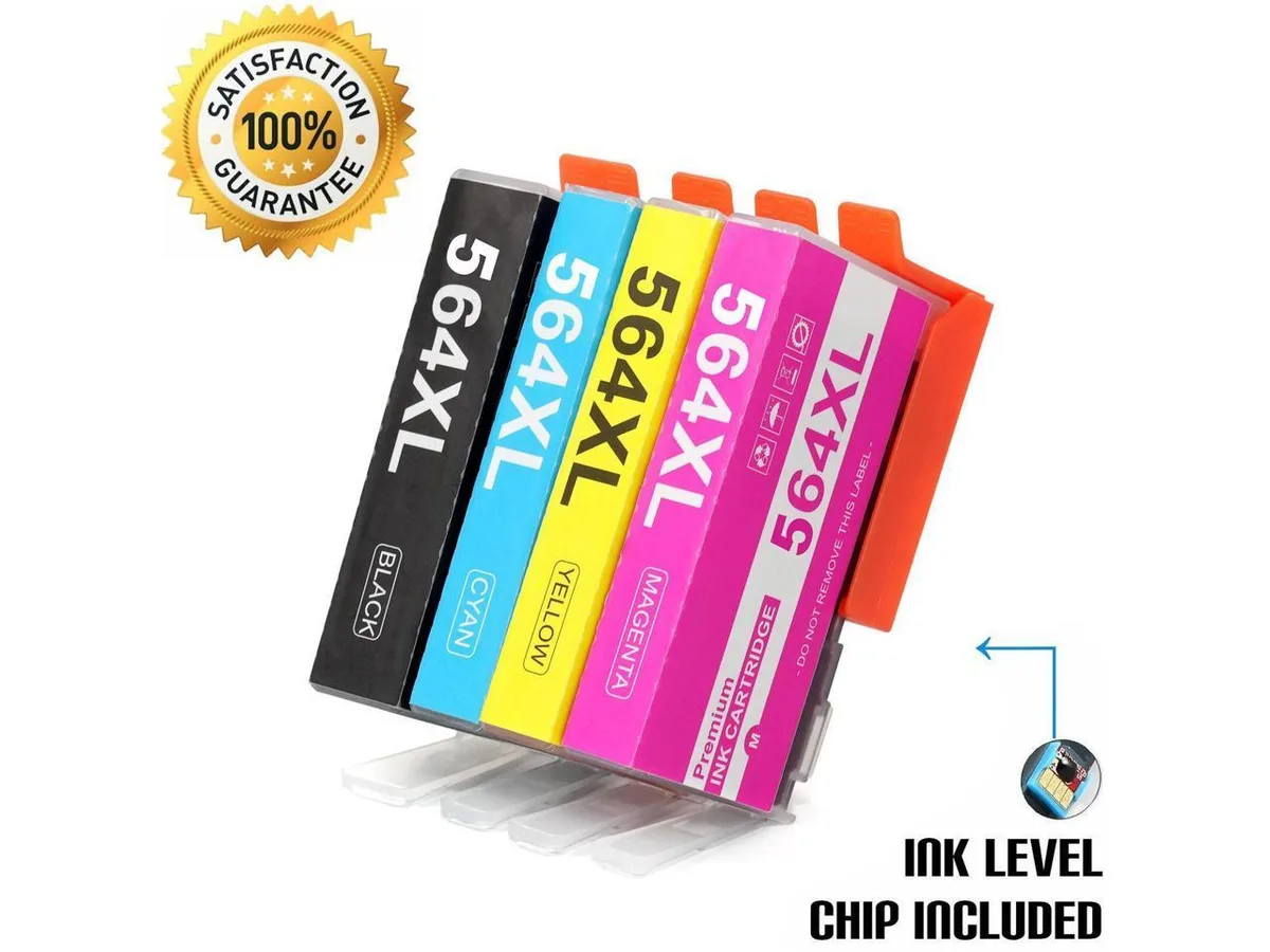 V4ink V4ink 564XL 4PK All-in-One AIO 7510 7520 7525 Ink Cartridges — product photo