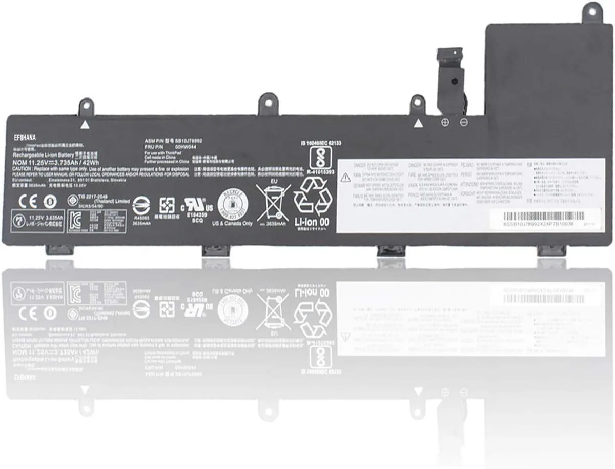 NShi NShi 00HW043 laptop battery 11.25V 42Wh 3735mAh — product photo