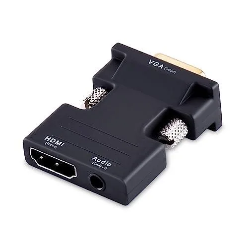 Redpepper Redpepper HDMI Female to VGA Male Adapter with 3.5mm Audio 1080p — product photo