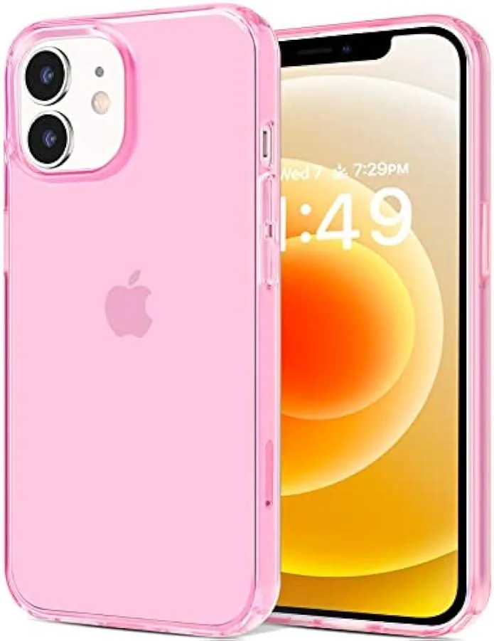 iworkmart iworkmart iPhone 12 / 12 Pro Case Clear Pink 6.1 inch — product photo